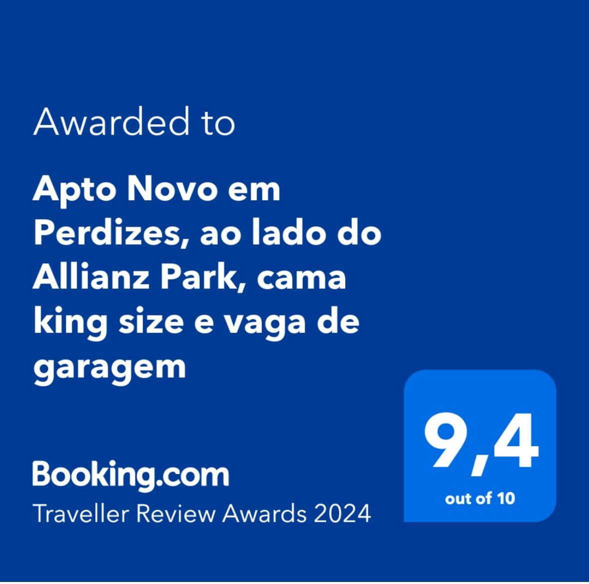 Apto Novo E Confortavel Em Perdizes, Ao Lado Do Allianz Park, Cama King Size São Paulo Zewnętrze zdjęcie